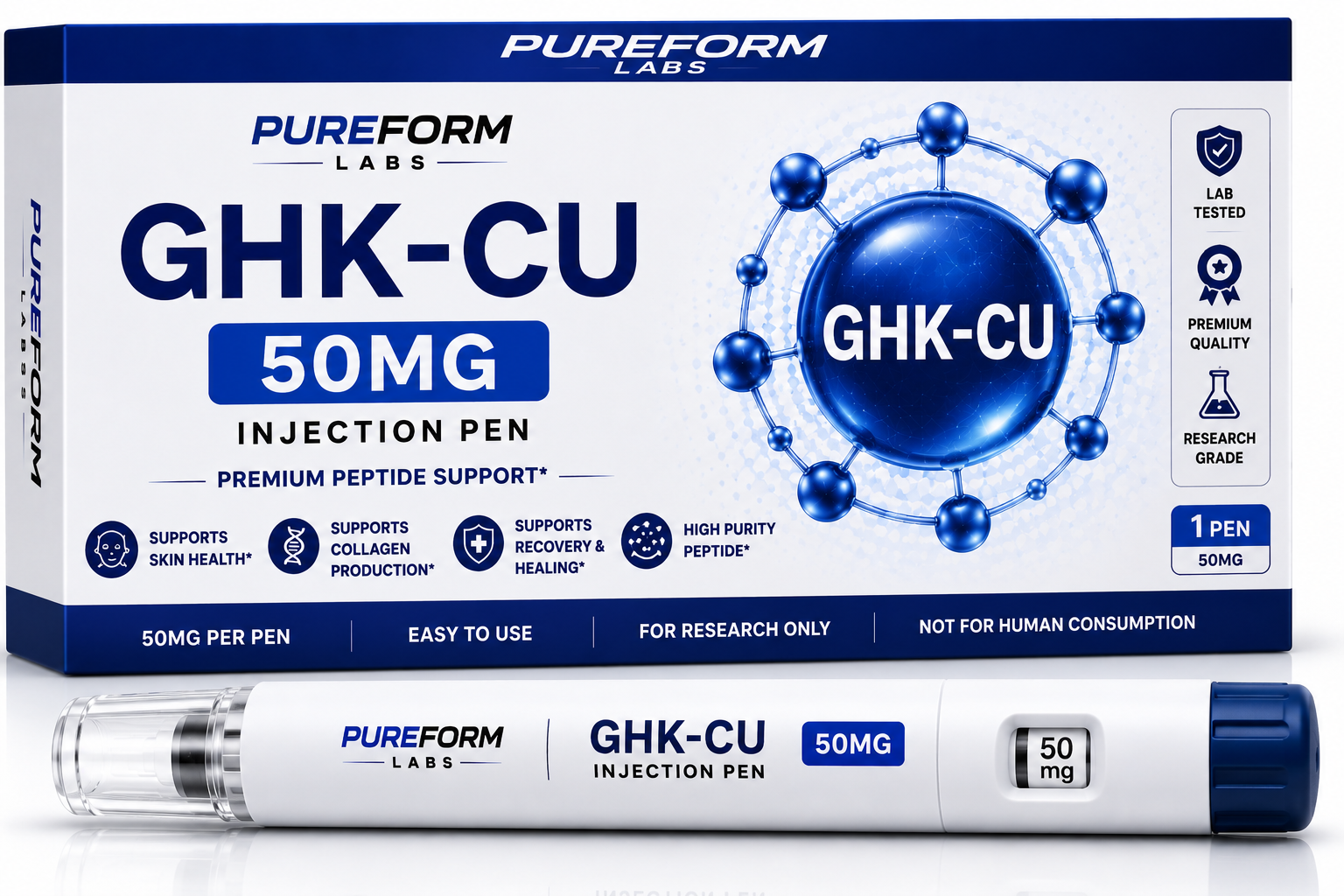 GHK-CU 50mg Injection Pen