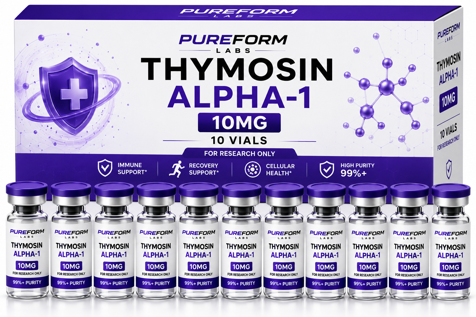 Thymosin Alpha-1 10mg – 10 Vials