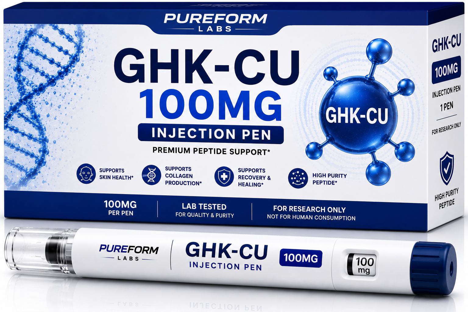 GHK-CU 100mg Injection Pen
