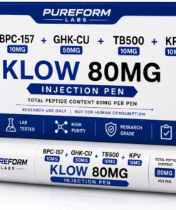 BPC-157 10mg + GHK-CU 50mg + TB500 10mg + KPV 10mg (KLOW 80mg) Injection Pen