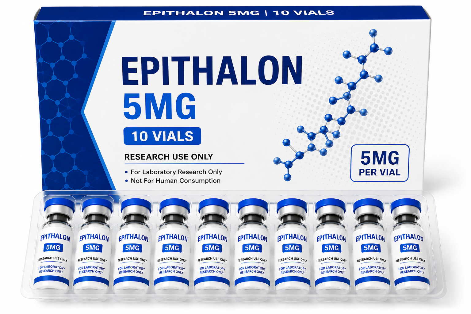 Epithalon 5MG 10 Vials