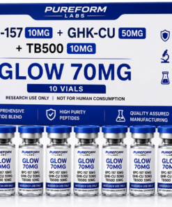 BPC-157 10mg + GHK-CU 50mg + TB500 10mg (Glow 70mg)