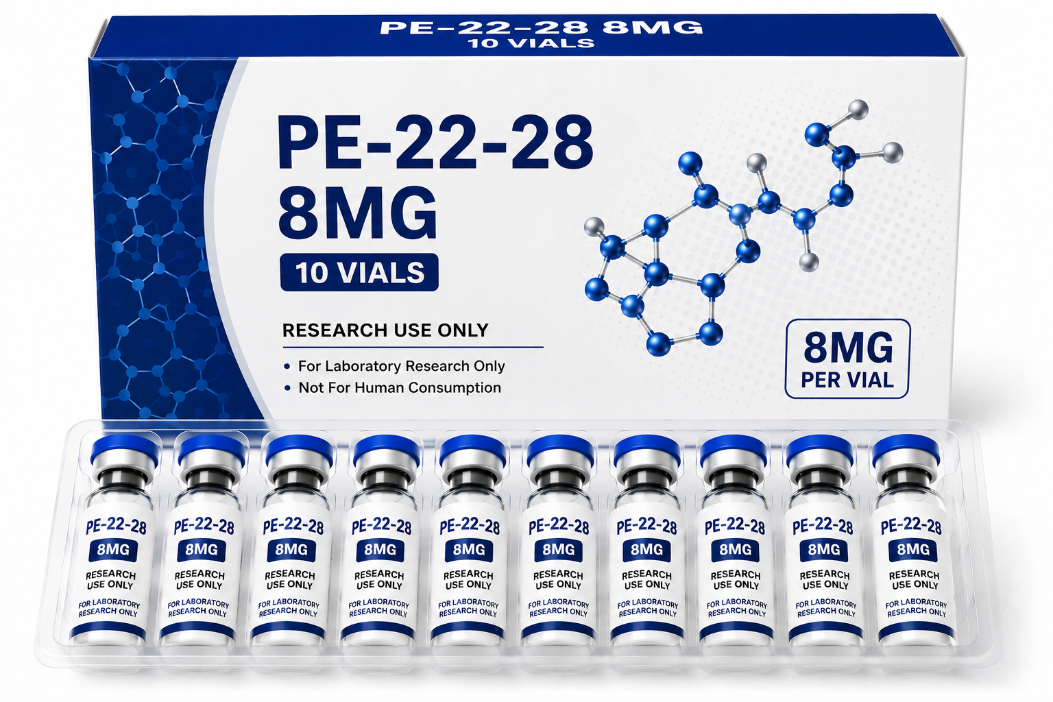 Pe-22-28 8MG 10 Vials