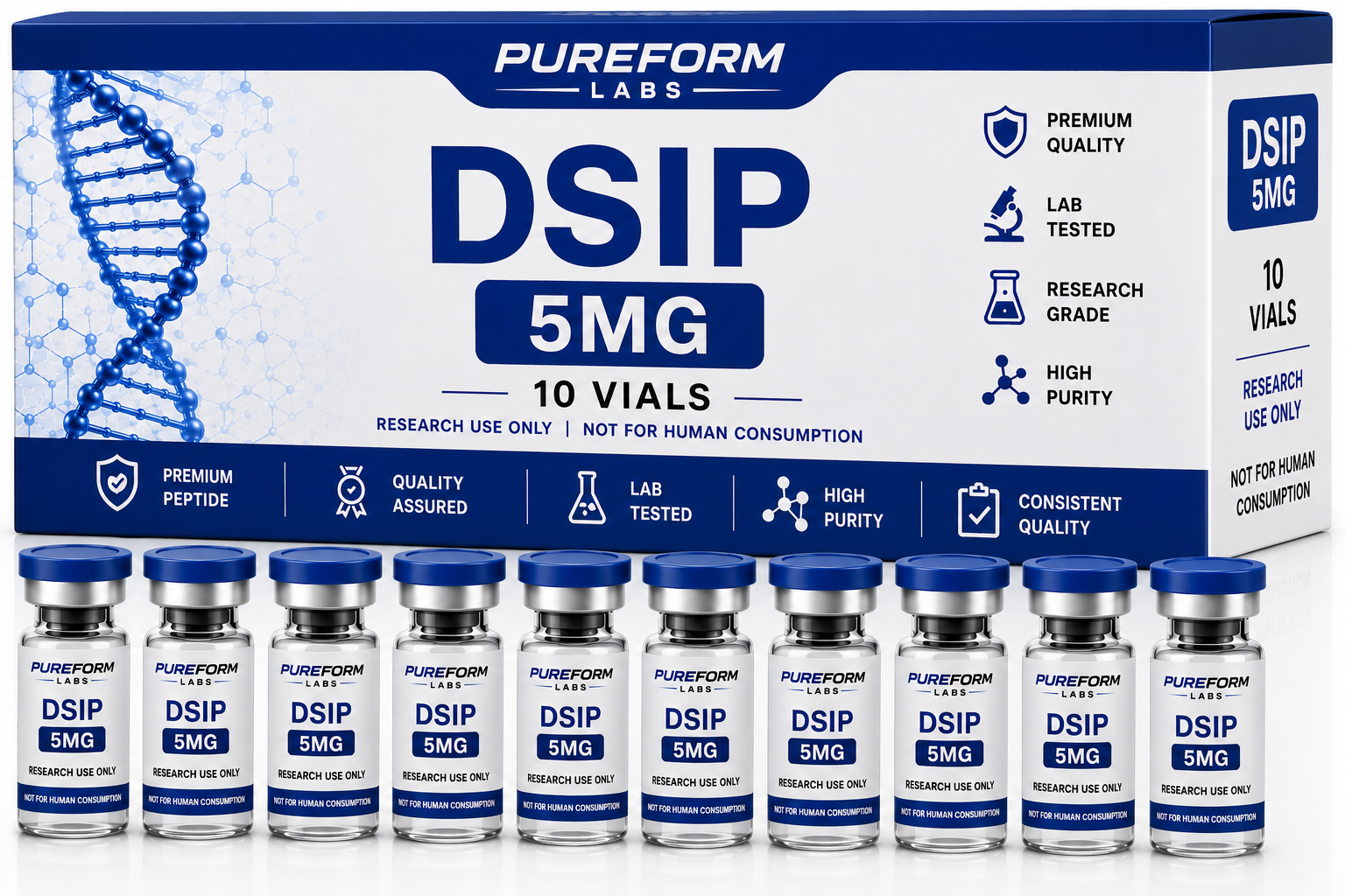 DSIP 5mg – 10 Vials