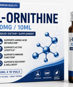 L-Ornithine 10mg 10ml 10 Vials | Amino Acid Wellness Support