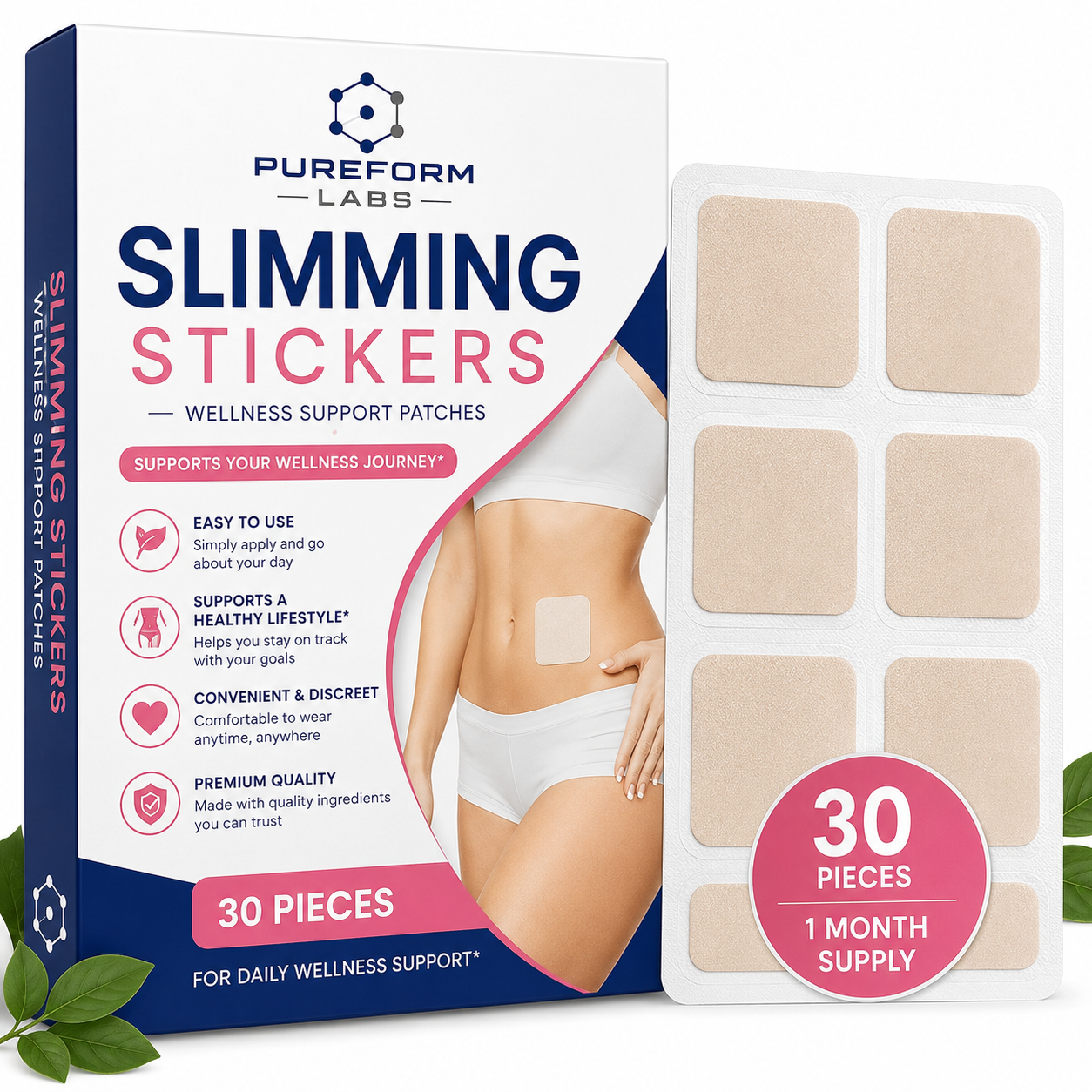 Slimming Stickers 30 Pieces