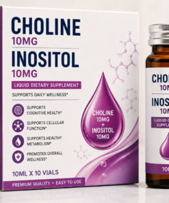 Choline 10mg Inositol 10mg 10ml 10 Vials | Cognitive & Wellness Support